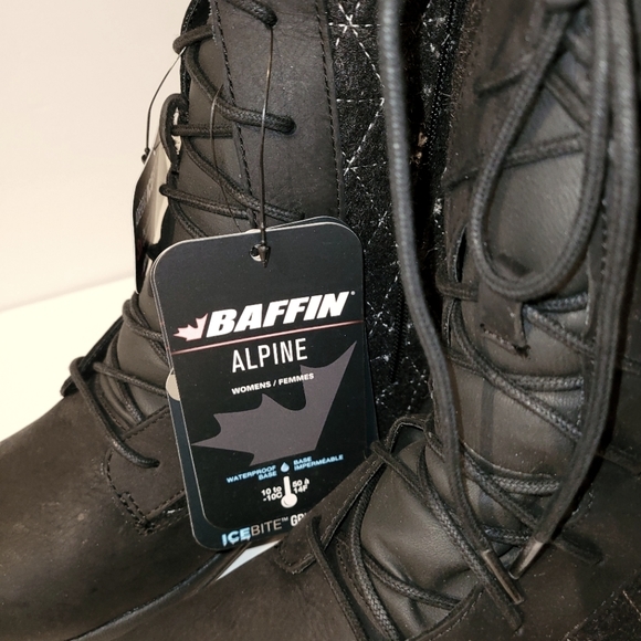 NWT Women's Alpine boots, size US 10, EUR 40, black - Picture 5 of 8